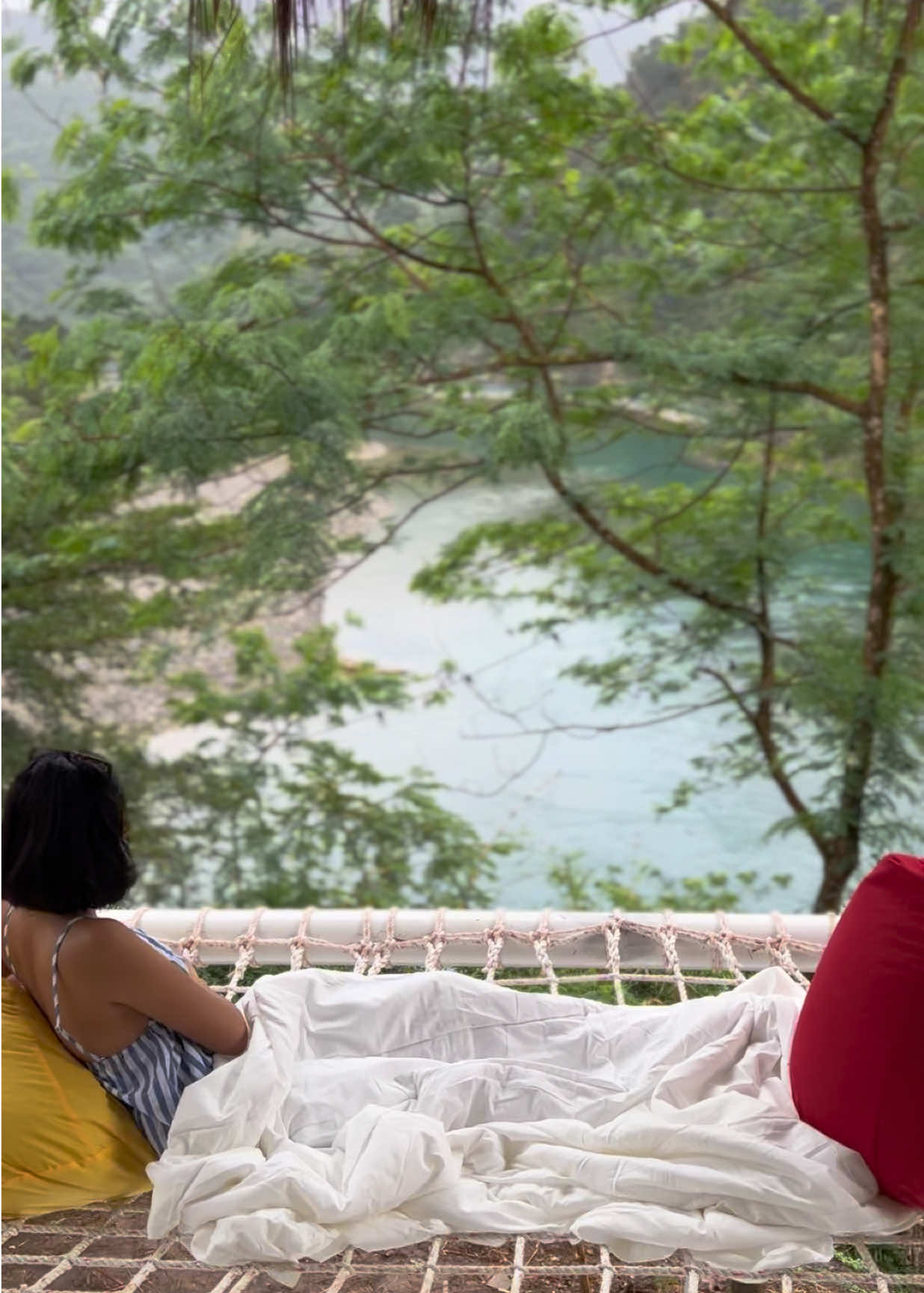 Family room overlooking view